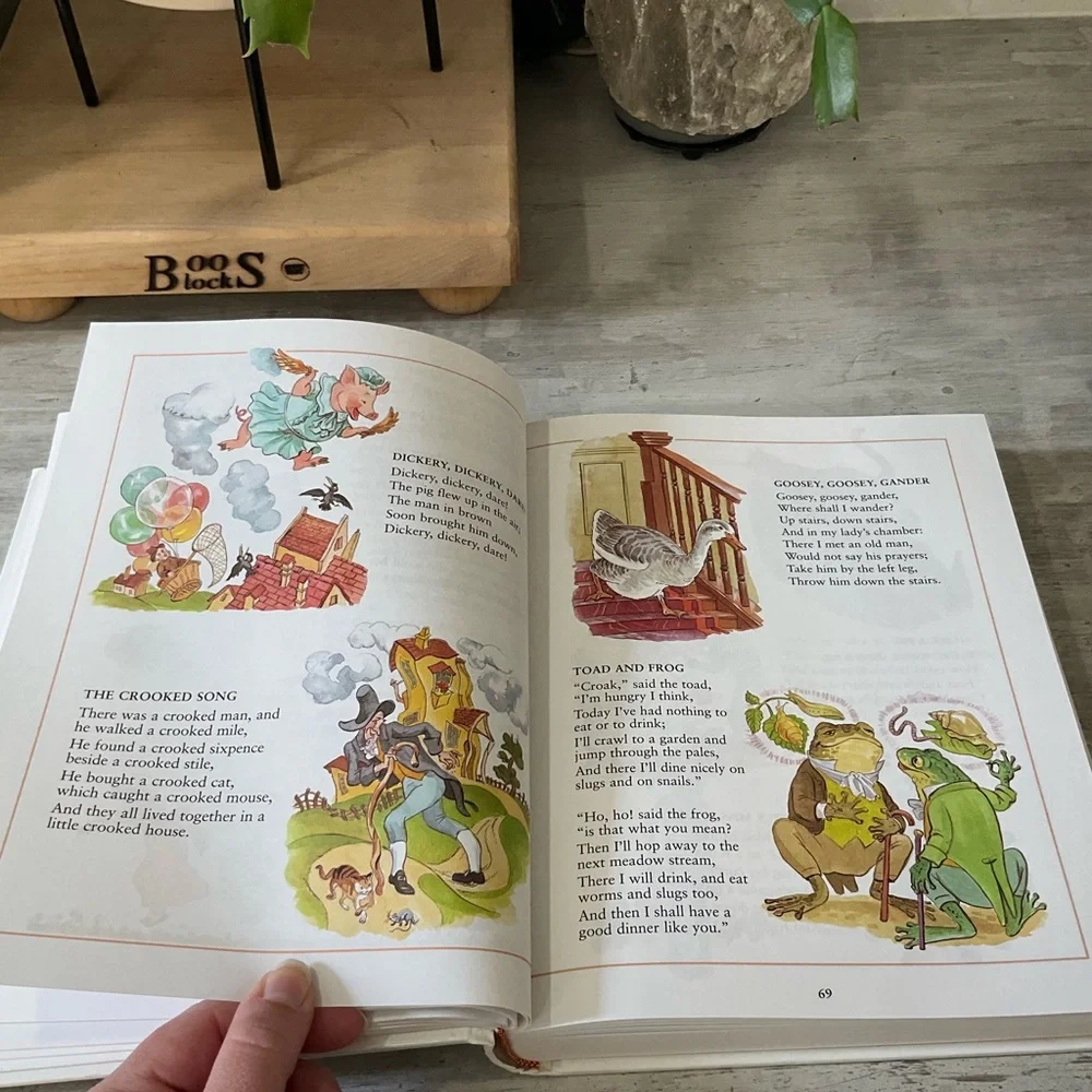 The Children's Treasury: Fairy Tales, Nursery Rhymes & Nonsense Verse Ha… - Picture 7 of 15
